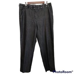 Zac & Rachel blue denim trousers women size 12